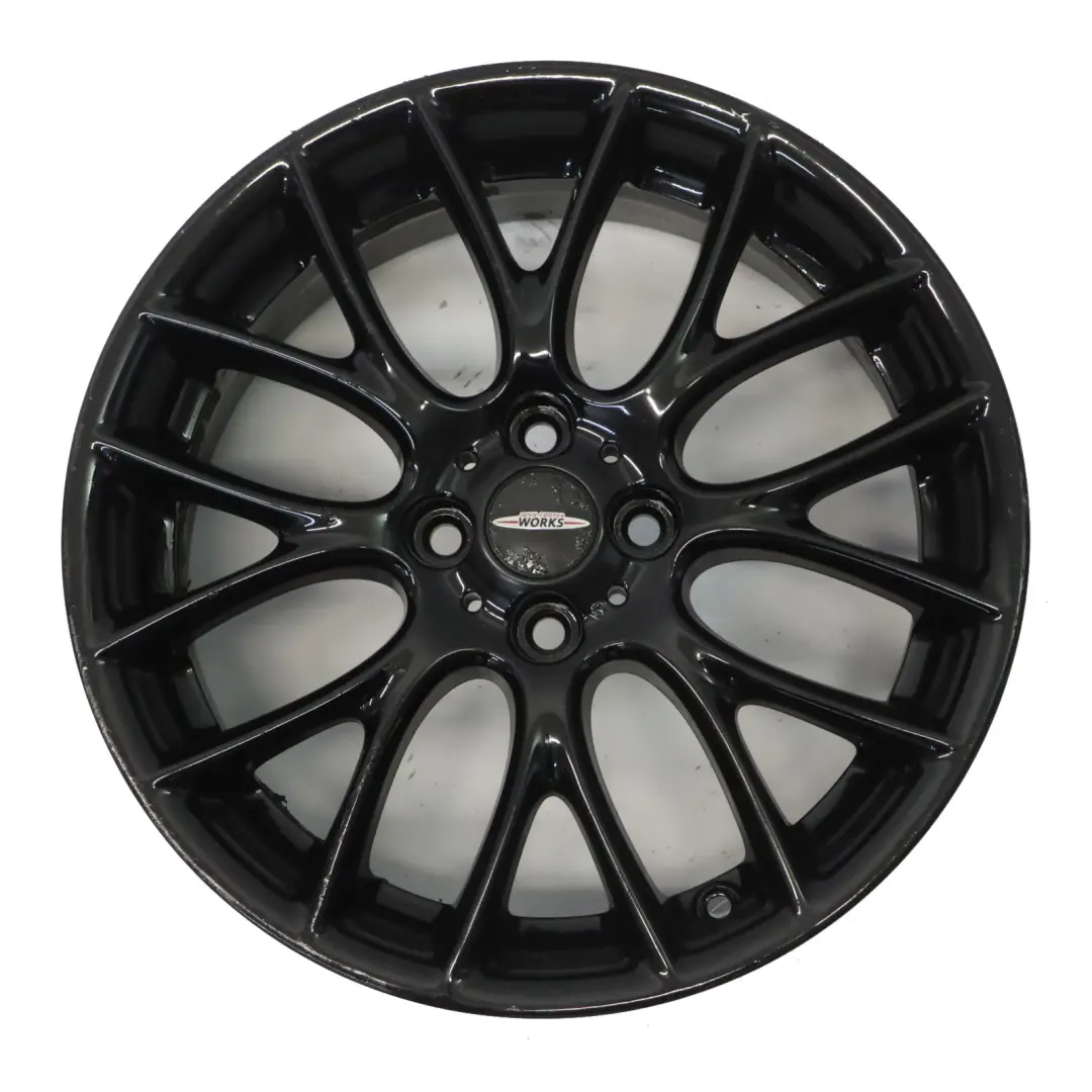 Mini R55 R56 Czarna Felga Aluminiowa 17" 7J ET:48 Cross Spoke Challenge