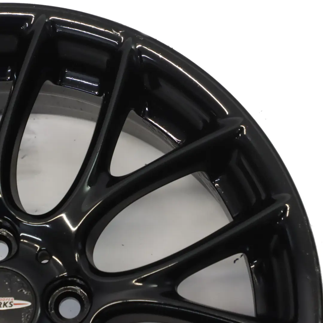 Mini R55 R56 Czarna Felga Aluminiowa 17" 7J ET:48 Cross Spoke Challenge