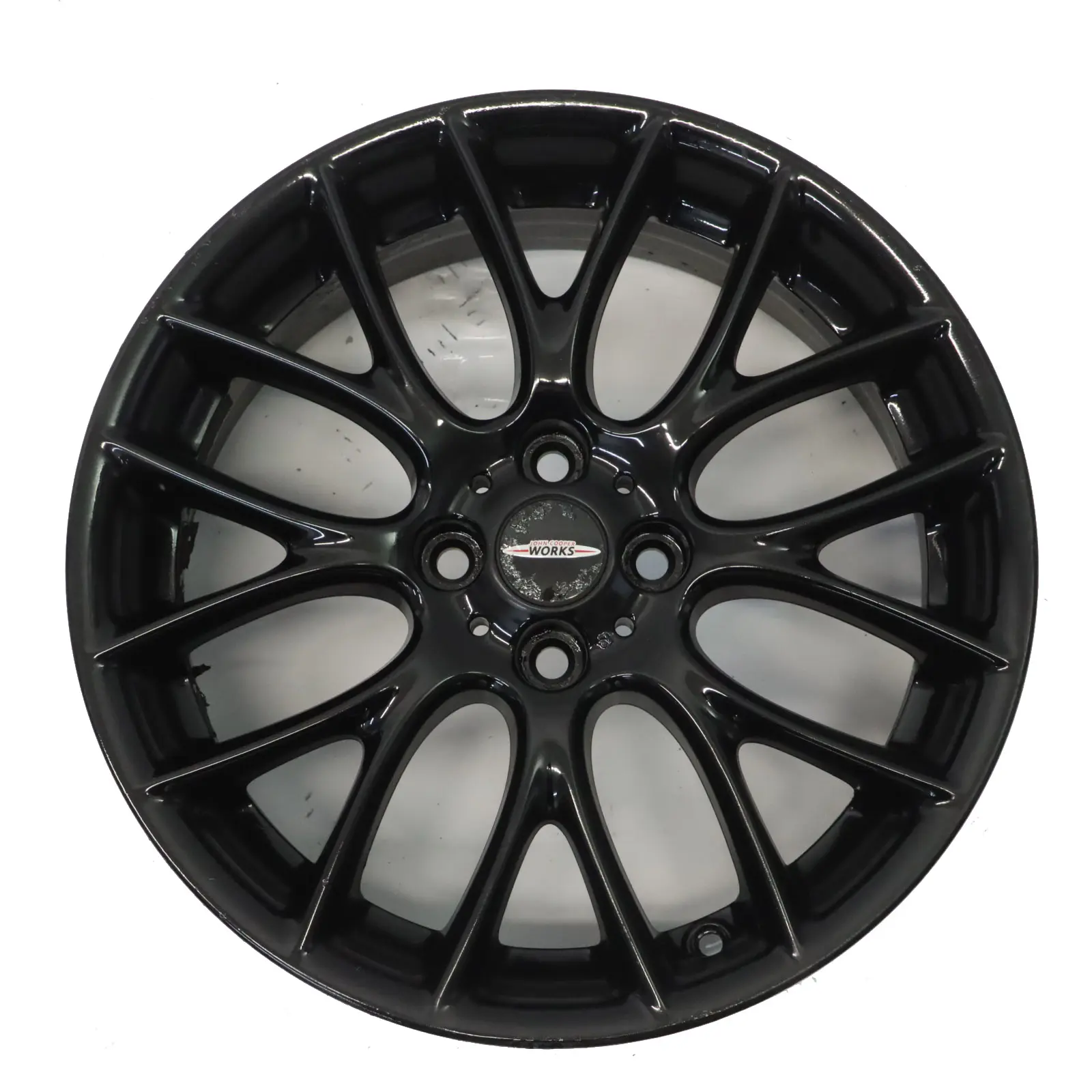 Mini Cooper R55 R56 Black Wheel Alloy Rim 17" ET:48 7J Cross Spoke Challenge