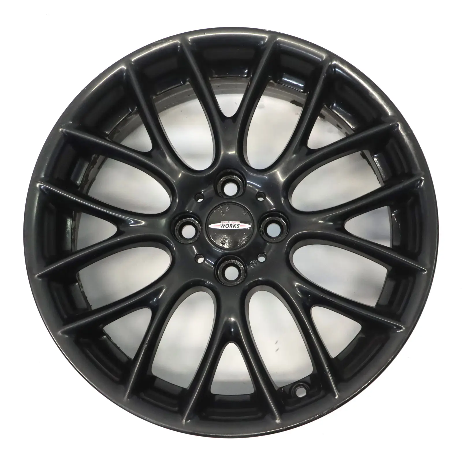 Mini Cooper R55 R56 Black Wheel Alloy Rim 17" 7J ET:48 Cross Spoke Challenge