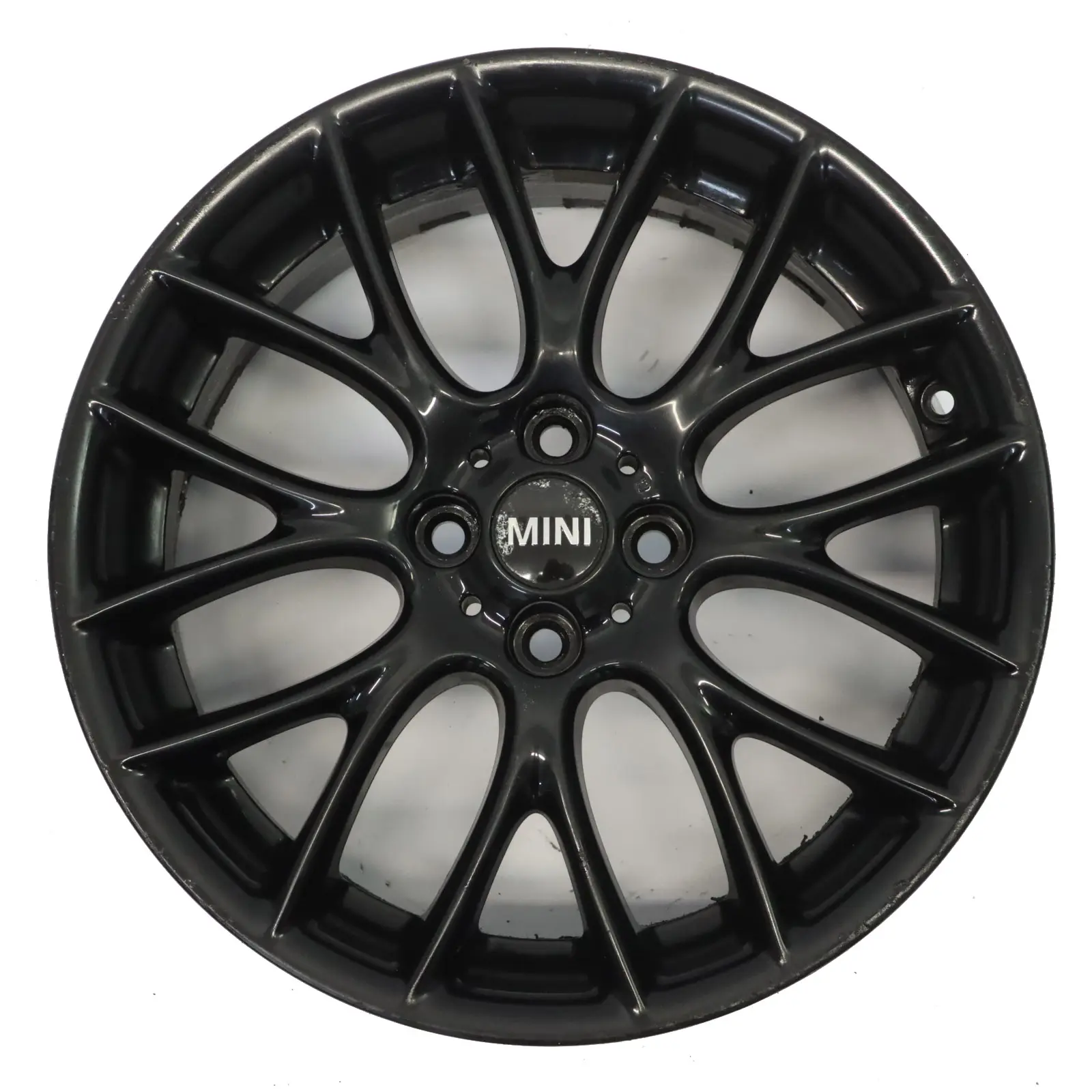 Mini Cooper R55 R56 Black Wheel Alloy Rim 17" 7J ET:48 Cross Spoke Challenge