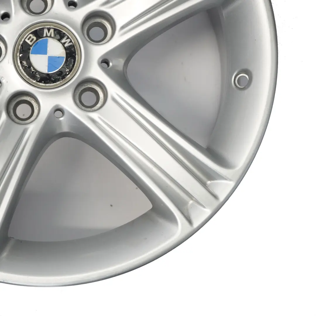 BMW F30 F31 Llanta de Aleacion Plateada 17" Star Spoke 393 ET:37 7,5J 6796242