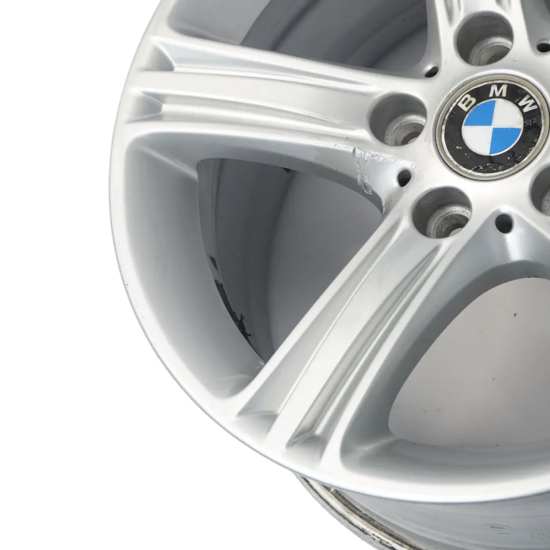 BMW F30 F31 Llanta de Aleacion Plateada 17" Star Spoke 393 ET:37 7,5J 6796242