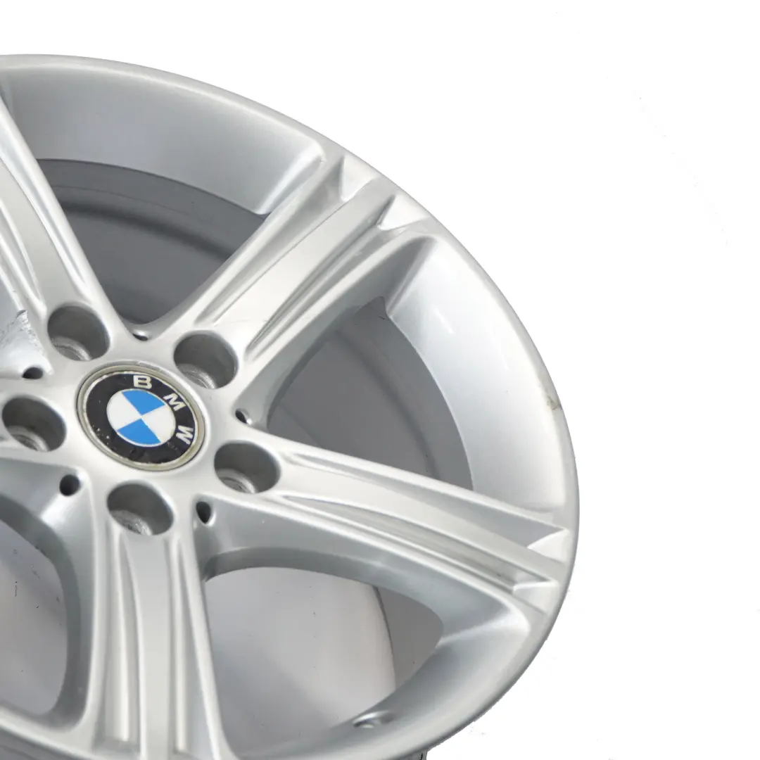 BMW F30 F31 Llanta de Aleacion Plateada 17" Star Spoke 393 ET:37 7,5J 6796242