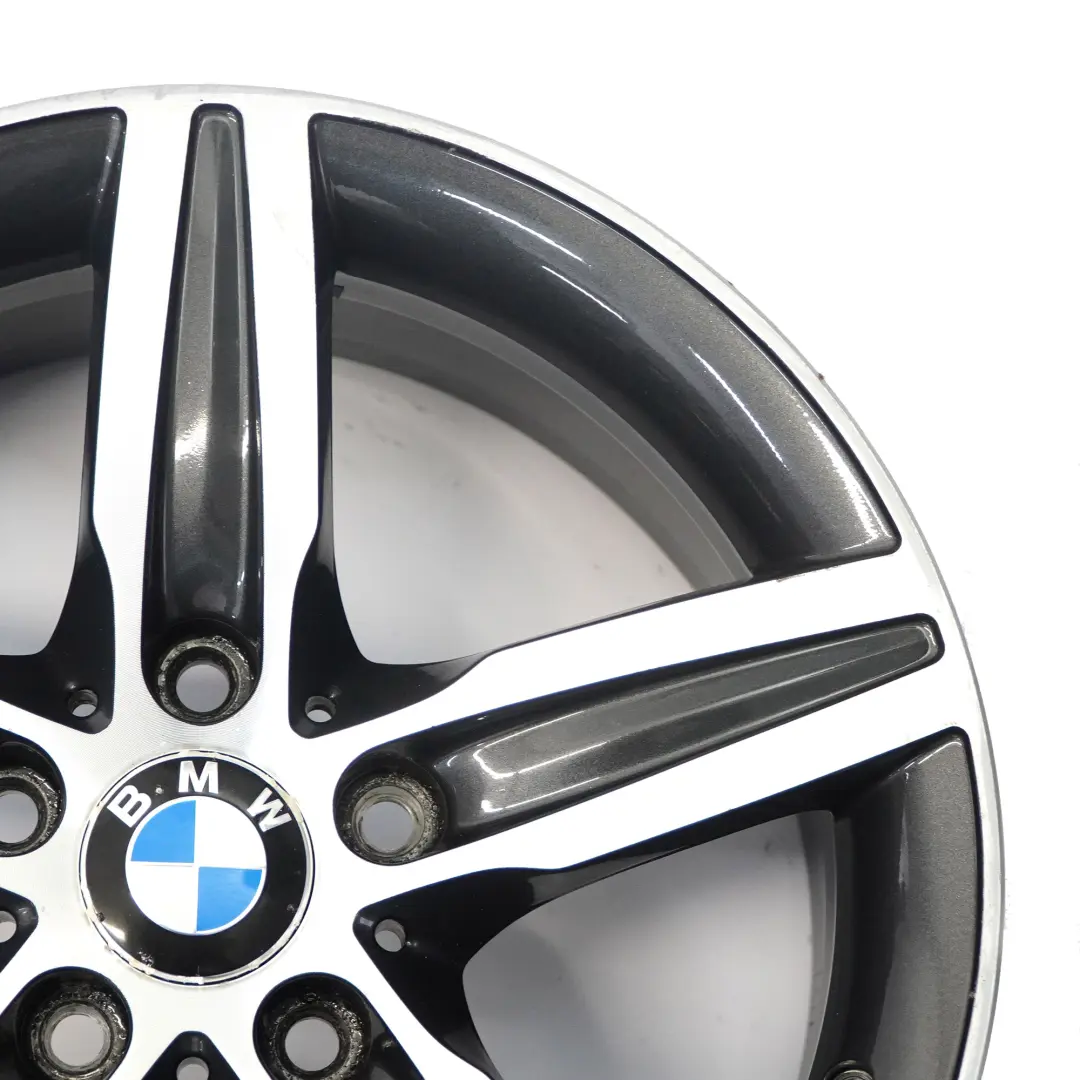 BMW F20 F21 F22 F23 Grey Alloy Wheel Rim 17" Star Spoke 379 ET:43 7,5J 6850151