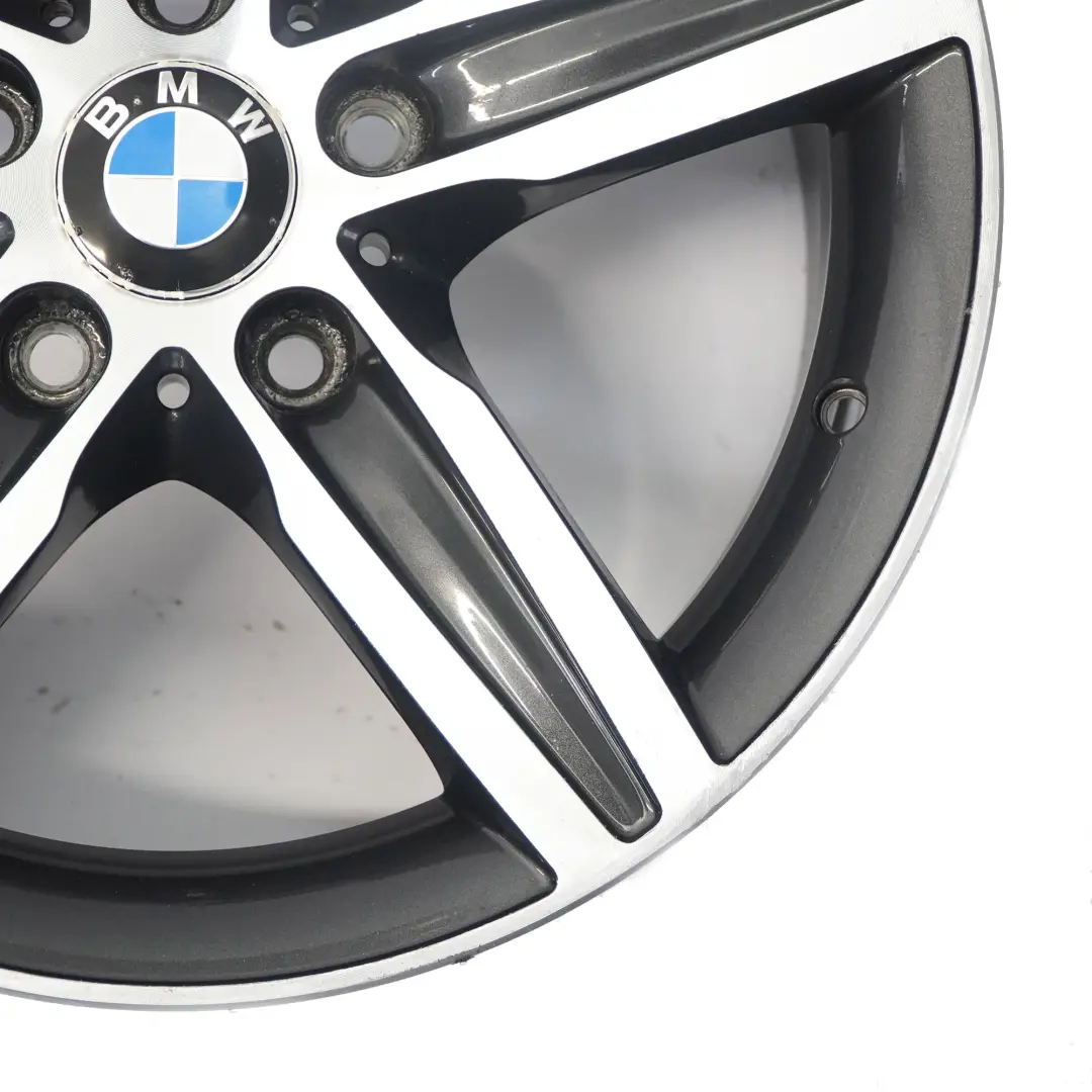 BMW F20 F21 F22 F23 Grey Alloy Wheel Rim 17" Star Spoke 379 ET:43 7,5J 6850151