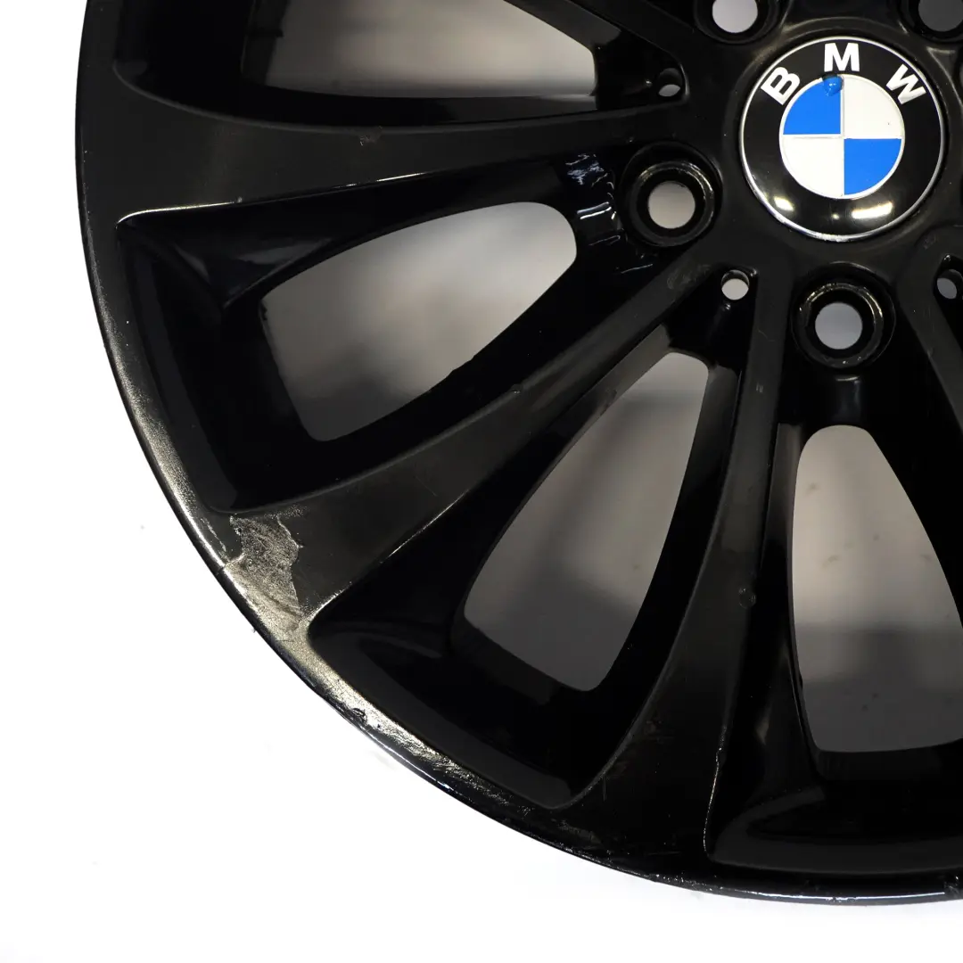 BMW F10 F11 F12 Llanta de Aleación Negra RIm 18" 8J ET:30 Estilo Turbina 6857665