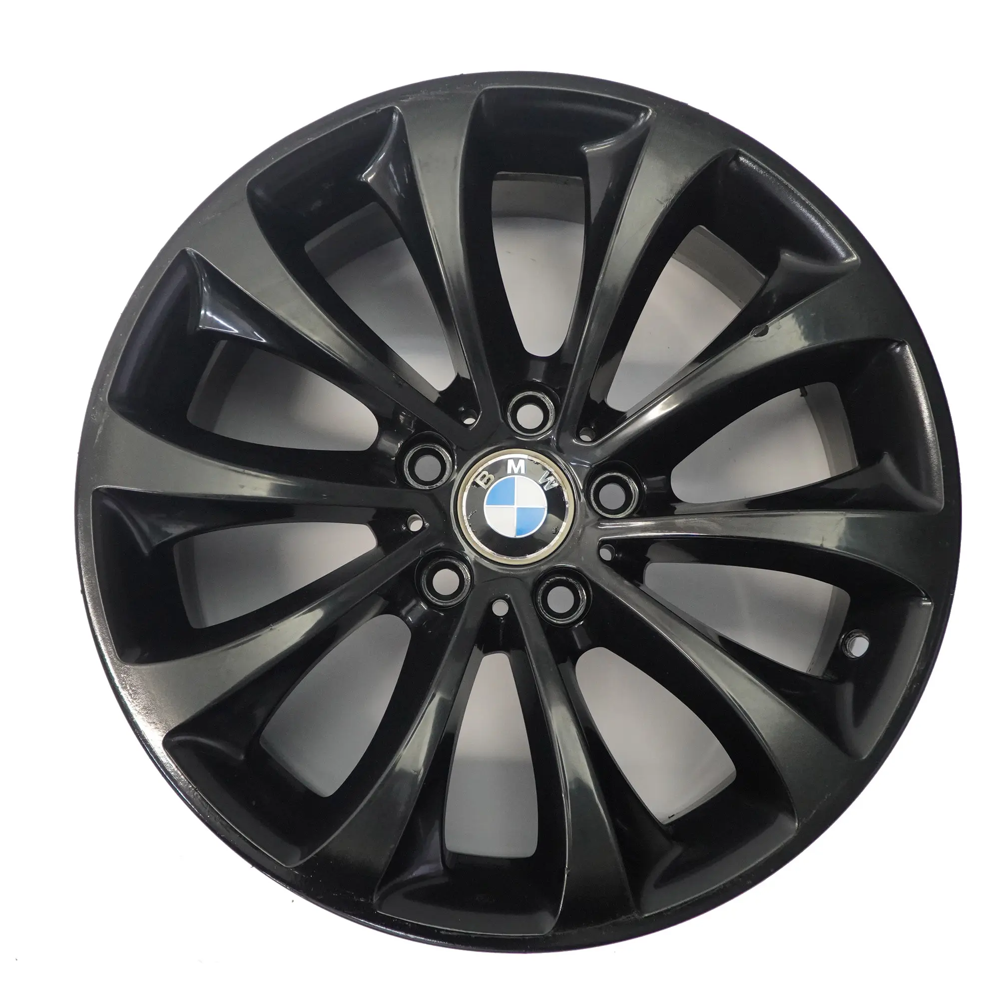 BMW F10 F11 F12 Black Wheel Alloy RIm 18" 8J ET:30 Turbine Style 6857665