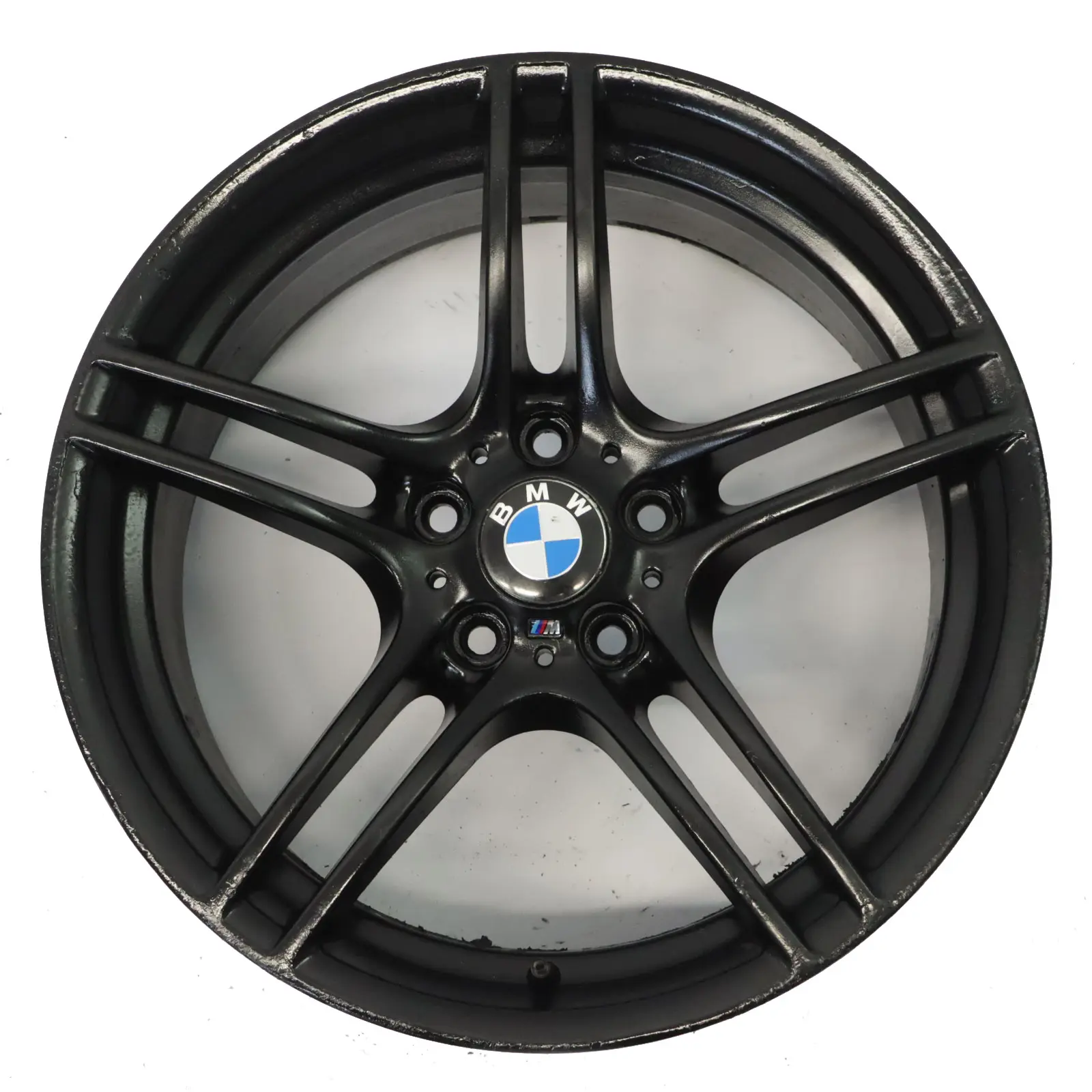 BMW F30 F32 F33 LCI Black Alloy Wheel 18" 8J ET:34 V-Spoke Styling 398 6874819