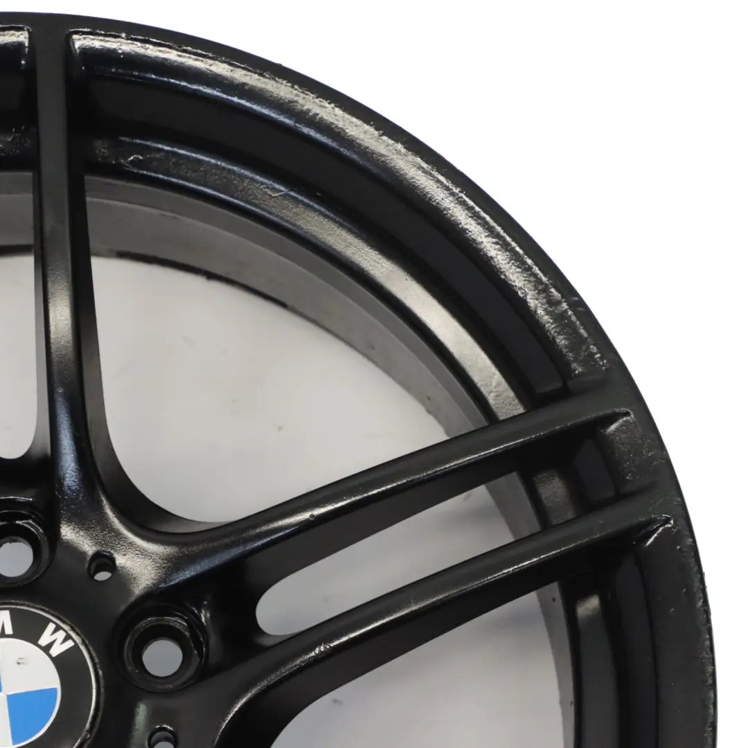 BMW F30 F32 F33 LCI Black Alloy Wheel 18" 8J ET:34 V-Spoke Styling 398 6874819