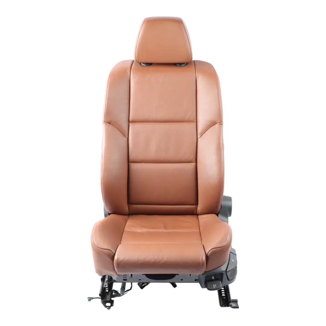 BMW E60 E61 Sport Seat Front Left N/S Interior Heated Leather Dakota Rotorange