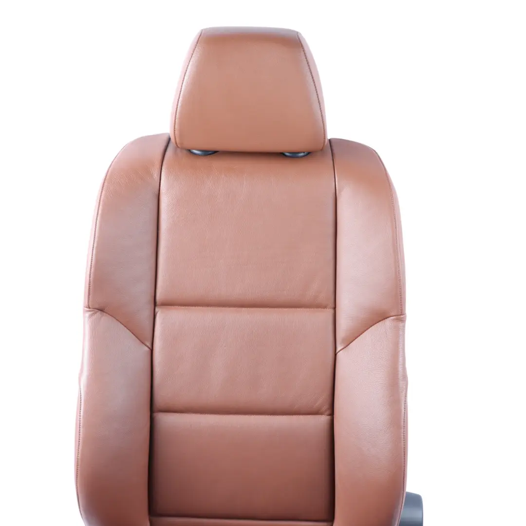 BMW E60 E61 Sport Seat Front Left N/S Interior Heated Leather Dakota Rotorange