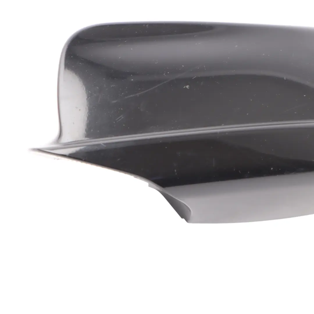 Wing Mirror Cover BMW F10 F11 Cap Casing Left N/S Schwarz 2 Black - 668 0038345