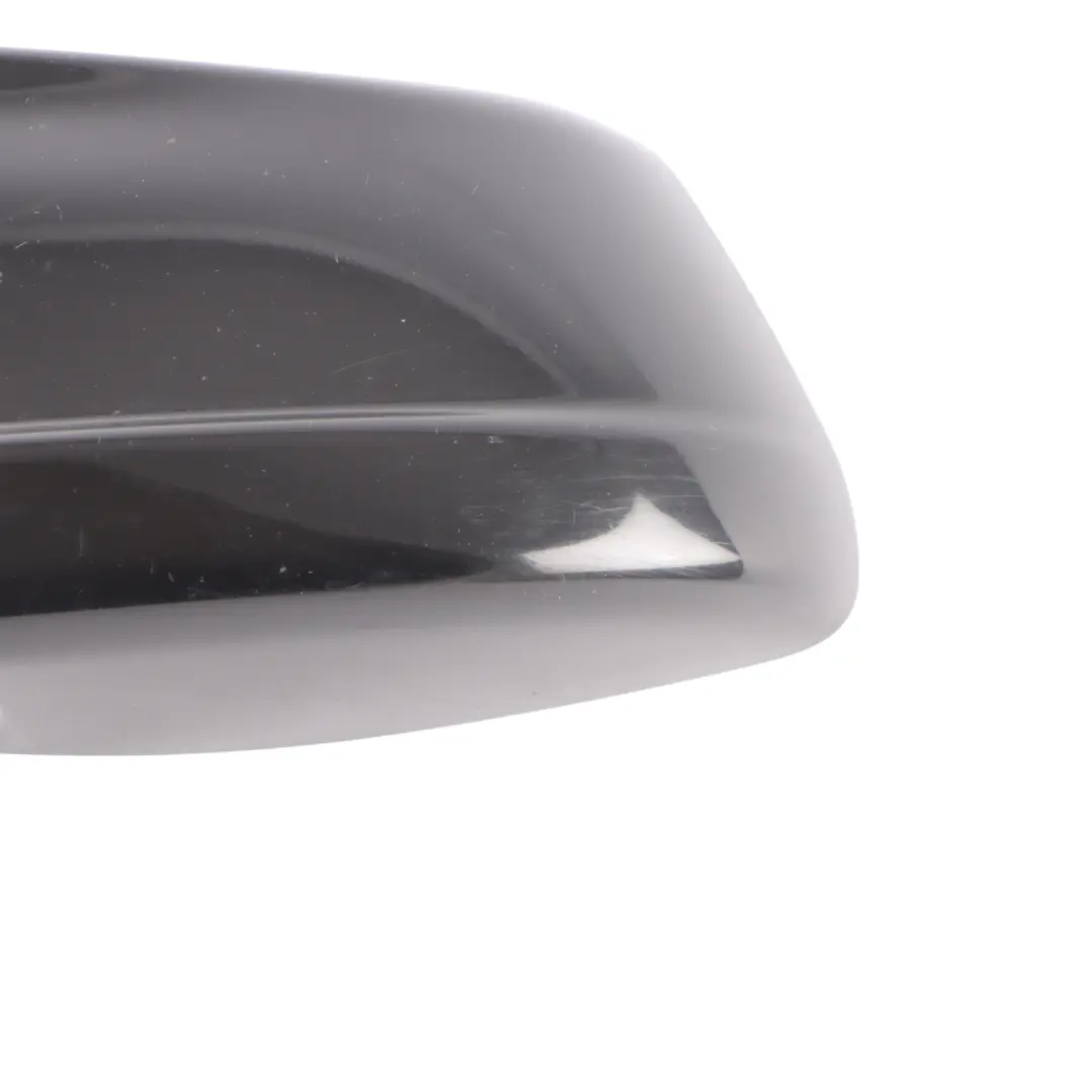 Wing Mirror Cover BMW F10 F11 Cap Casing Left N/S Schwarz 2 Black - 668 0038345