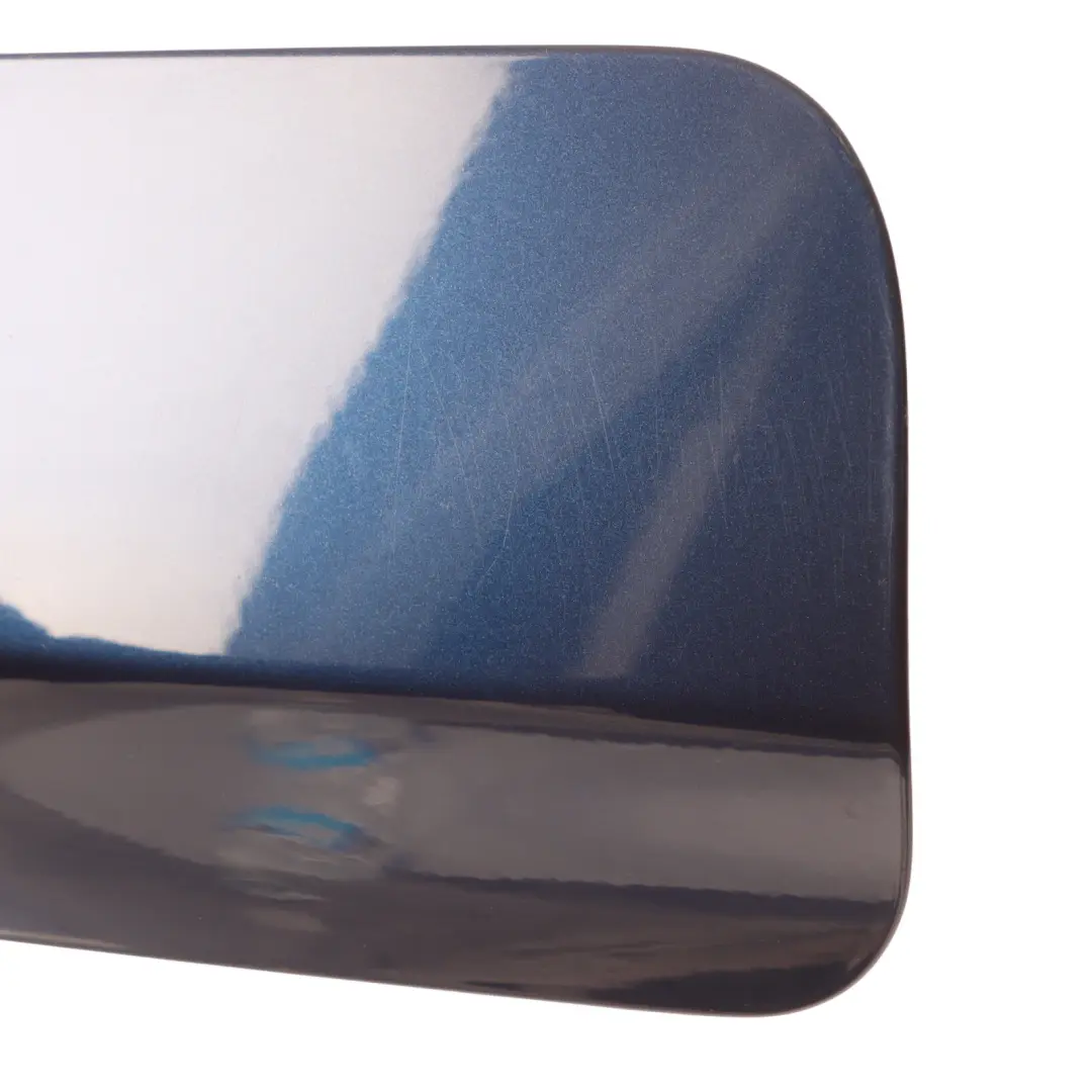 BMW F30 Fuel Tank Fill In Filler Flap Cover Trim Mediterranean Blue C10 7238058