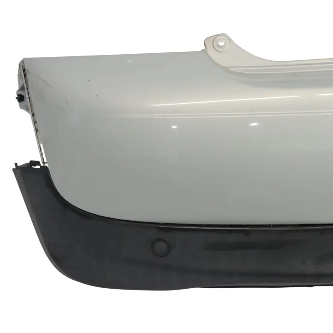 Mini R56 R57 LCI R58 Rear Bumper Trim Panel White Silver Metallic - A62