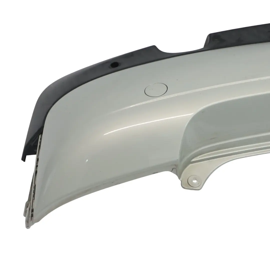 Mini R56 R57 LCI R58 Rear Bumper Trim Panel White Silver Metallic - A62