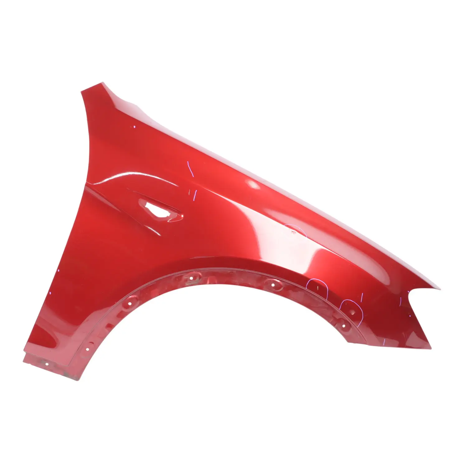 BMW X3 F25 Side Panel Wing Fender Front Right O/S Vermillion Red Metallic - A82