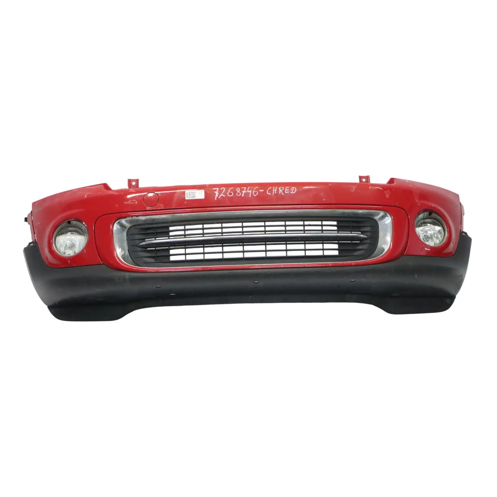 Front Bumper Mini R55 R56 LCI Complete Trim Panel Chili Red - 851