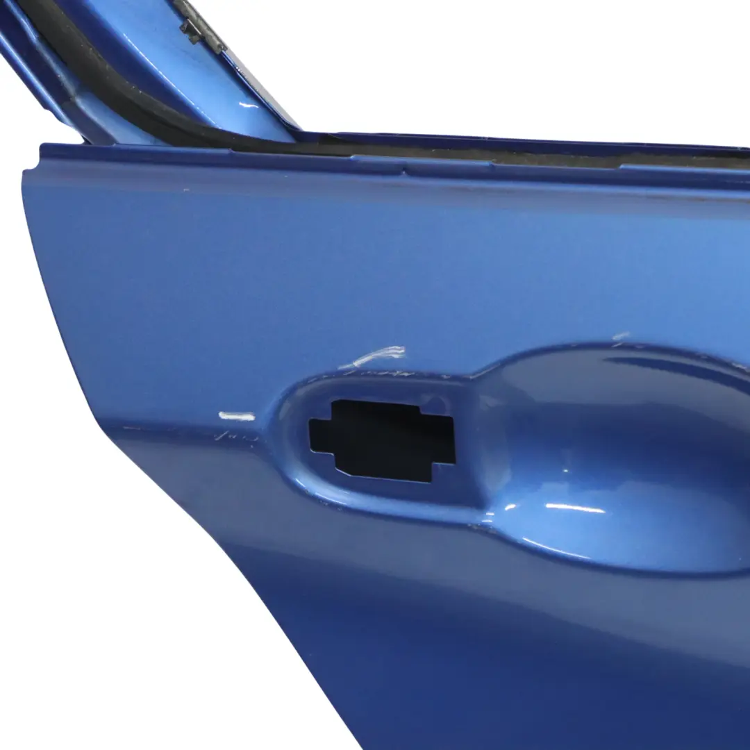 Door Rear Right O/S BMW F20 Estorilblau Estoril Blue II Metallic - B45