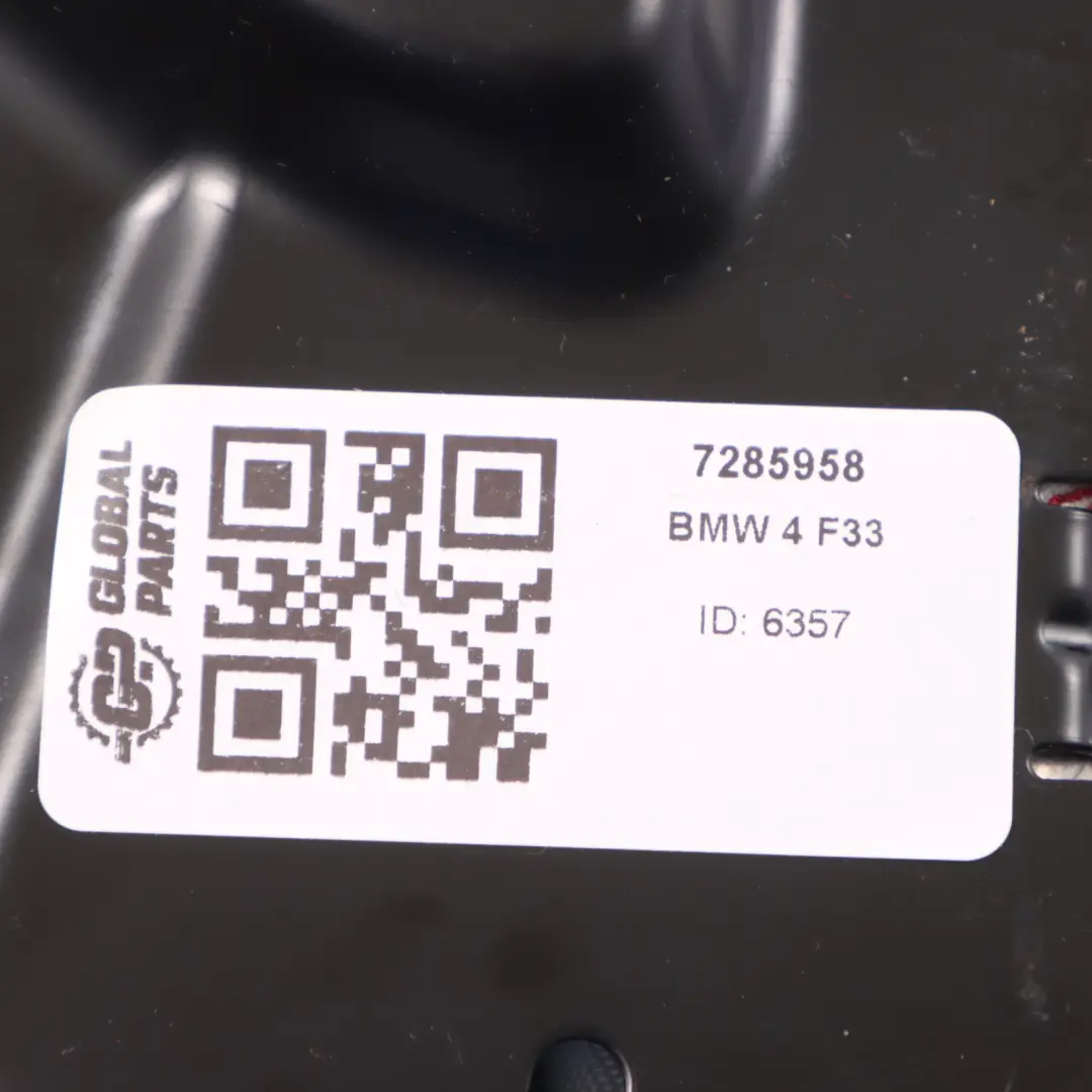 BMW F12 F33 F84 Poduszka Boczna Air Bag Fotela Przód Prawa Czarna 7285958