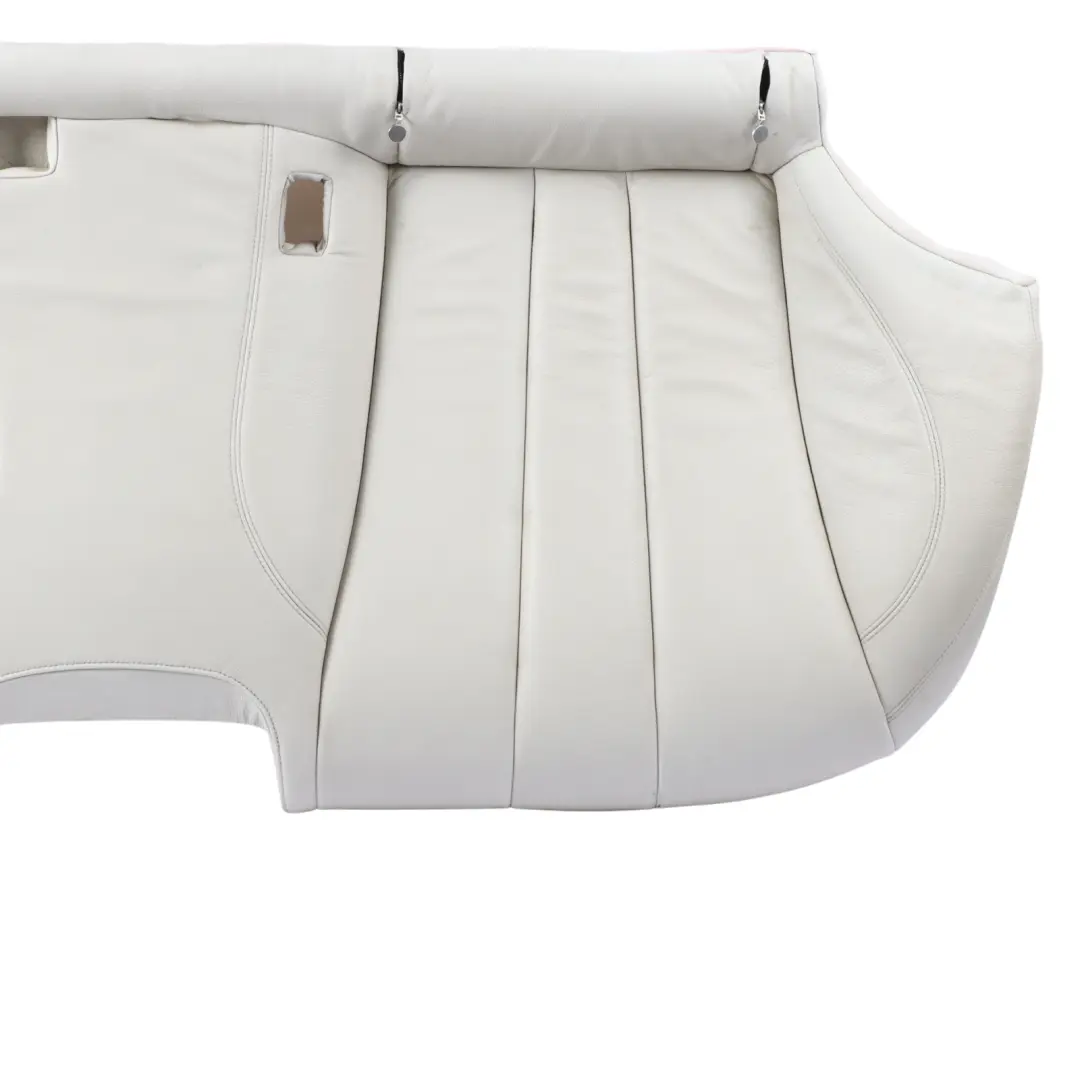 BMW F06 Rear Seat Bench Couch Covering Leather Dakota Elfenbeinweiss Ivory White