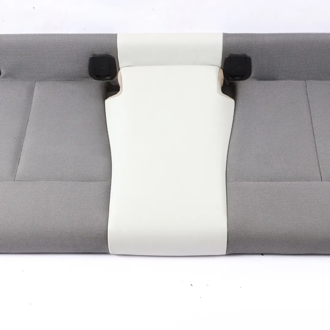 BMW F20 Rear Seat Bench Couch Sofa Cover Fabric Leather Metro Silver Pearl Grey