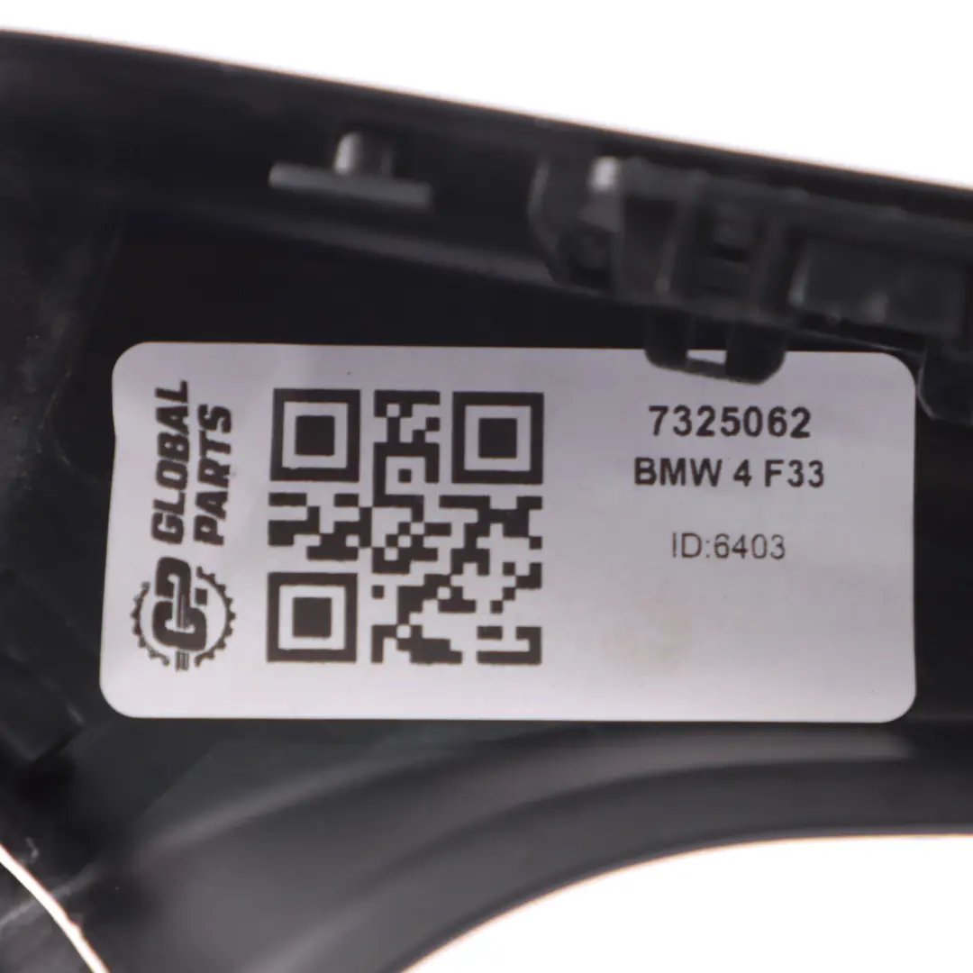 BMW F33 F83 Osłona Pasa Przód Prawa Czarna 7325062