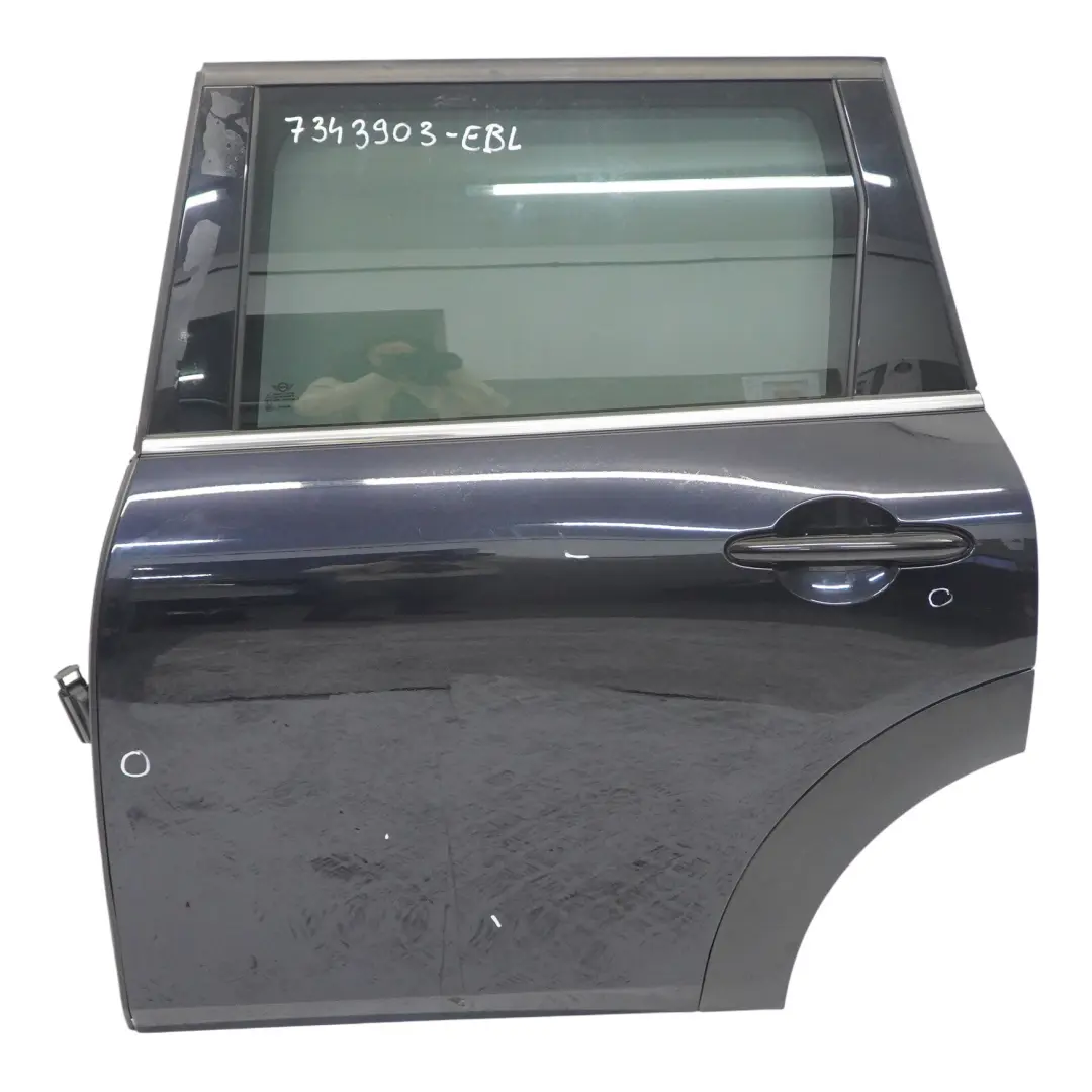 Mini F54 Clubman Rear Door Left N/S Enigmatic Black Metallic - C3Y