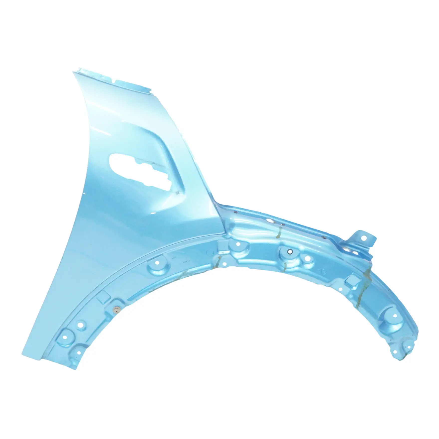 Side Wing Fender Mini F55 F56 F57 Front Right O/S Panel Electric Blue II - B86