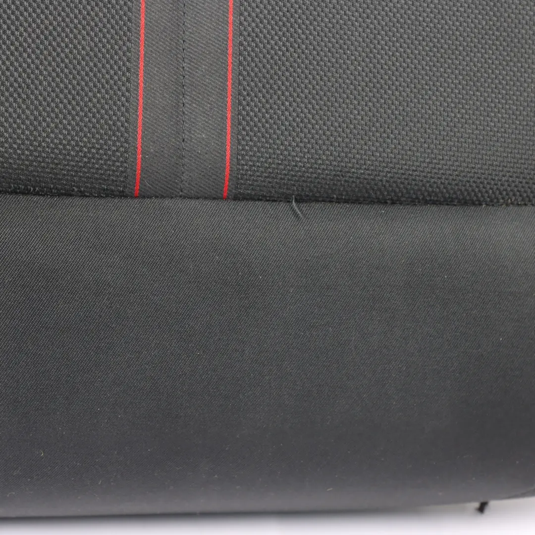 BMW F30 Rear Seat Bench Couch Sofa Cloth Fabric Anthracite Red 7387683