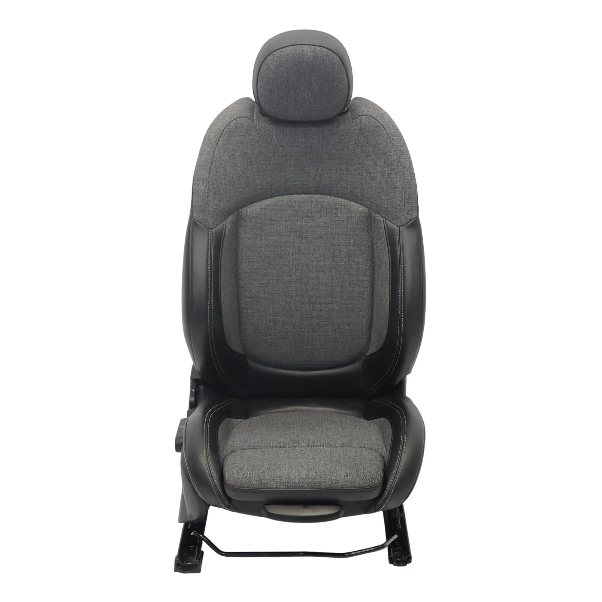 Mini Countryman F60 Sport Asiento Delantero Derecho Cuero Perla Carbono Negro