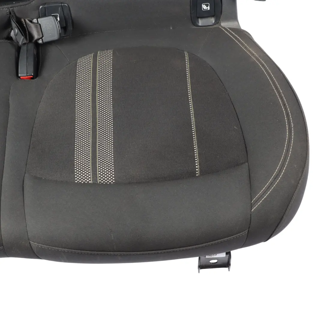 Mini Countryman F60 Rear Bench Seat Cloth Fabric Double Stripe Carbon Black