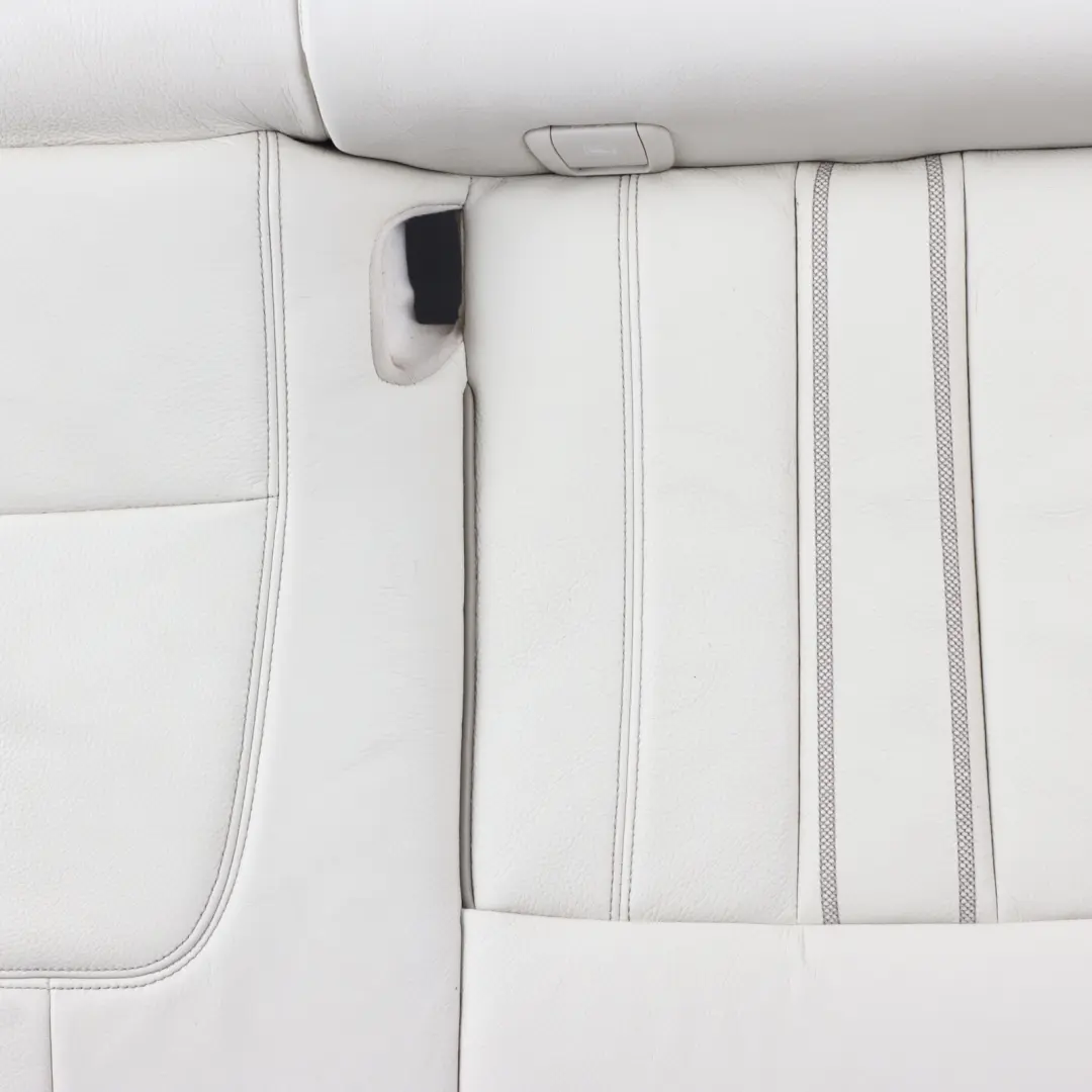 BMW G32 GT Rear Seat Bench Cover Trim Interior Ivory White Leather