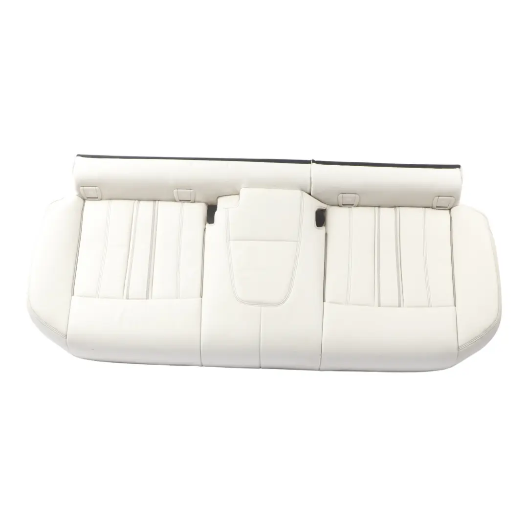 BMW G32 GT Rear Seat Bench Cover Trim Interior Ivory White Leather