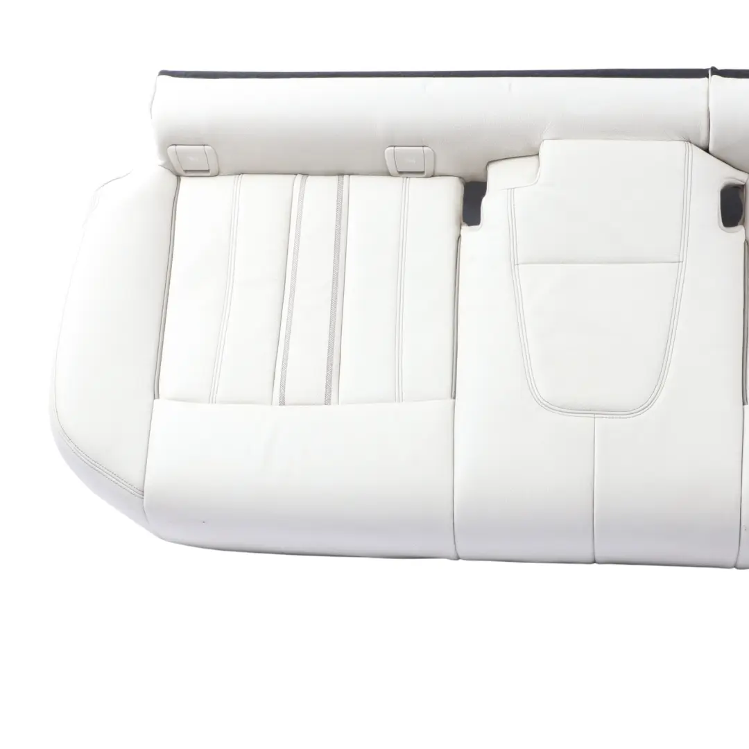 BMW G32 GT Rear Seat Bench Cover Trim Interior Ivory White Leather