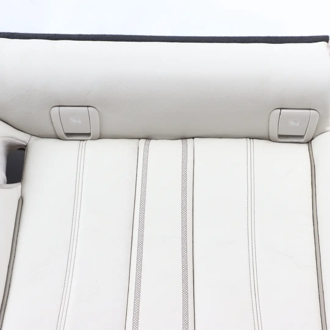 BMW G32 GT Rear Seat Bench Cover Trim Interior Ivory White Leather