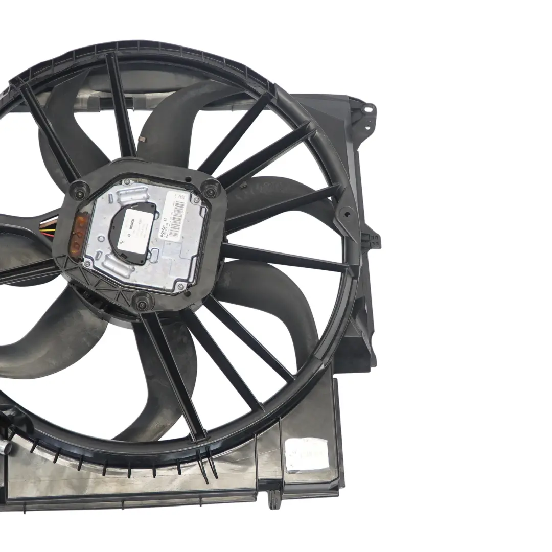 BMW E81 E87 E90 E92 Radiator Cooling Fan Shroud Motor N54 135i 335i 7544803