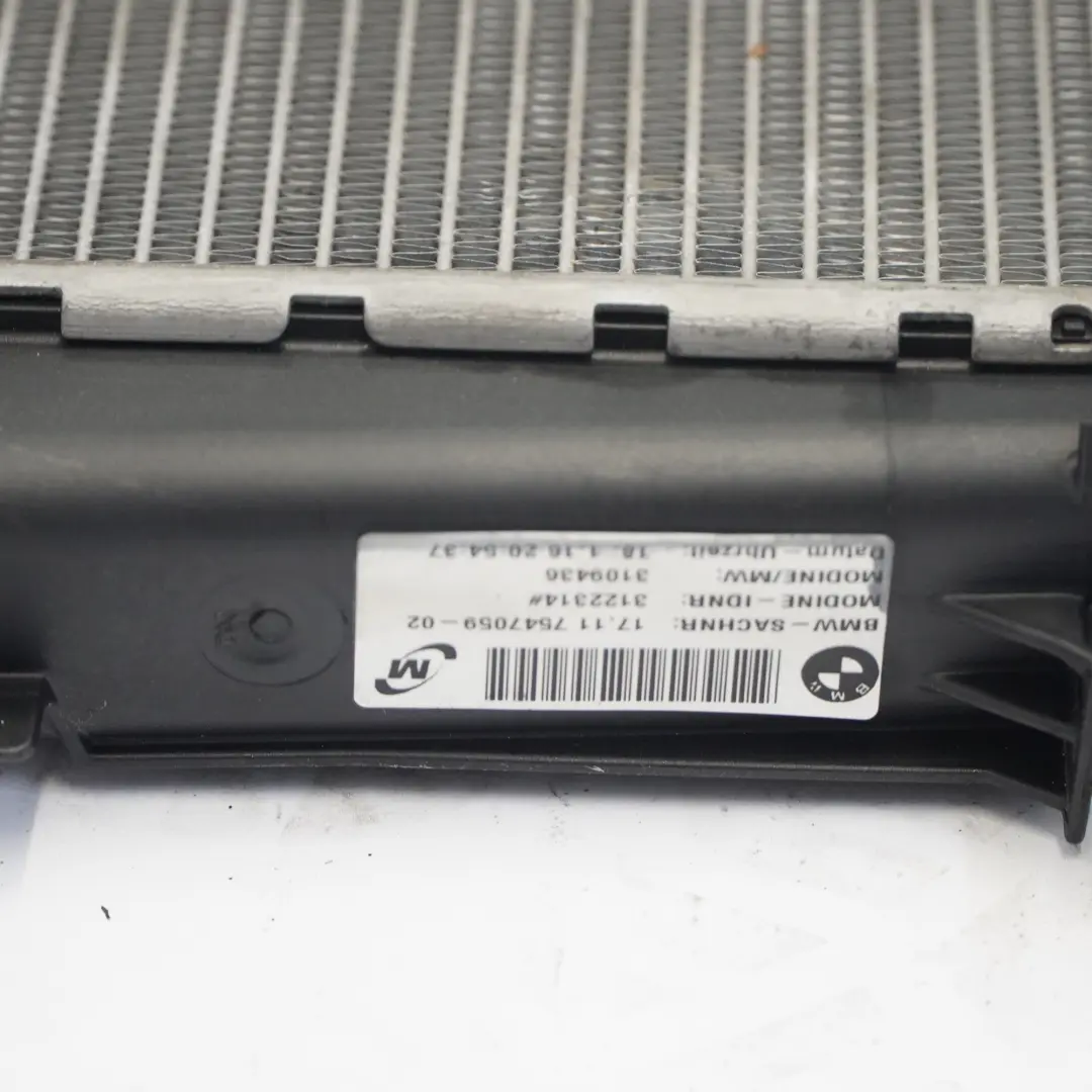 BMW E87 E90 E91 Refrigeración Radiador Motor Gasolina N54 135i 335i 7547059