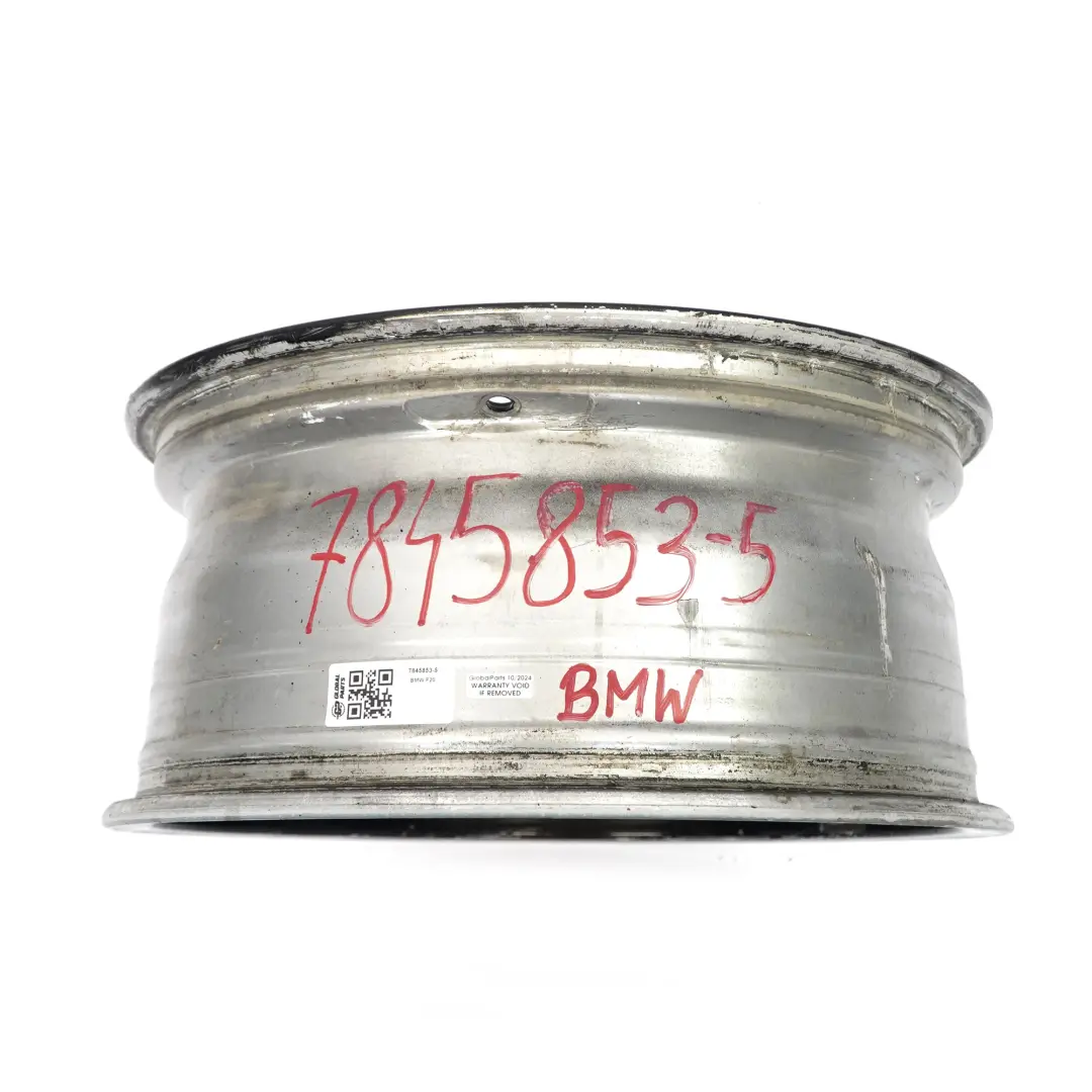 BMW F20 F21 F22 Tylna Czarna Felga Aluminiowa M 18" 8J ET:52 7845853 386