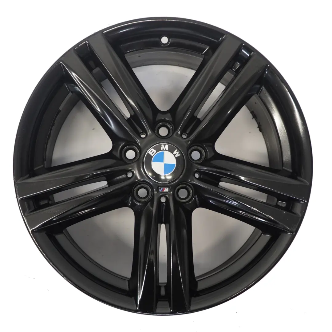 BMW F20 F21 F22 Tylna Czarna Felga Aluminiowa 18" 8J ET:52 7845853 M 386