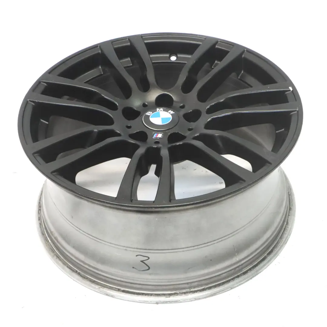 BMW F30 F32 Rear Black Alloy Wheel Rim 19" ET:47 8,5J M Star Spoke 403 7845883