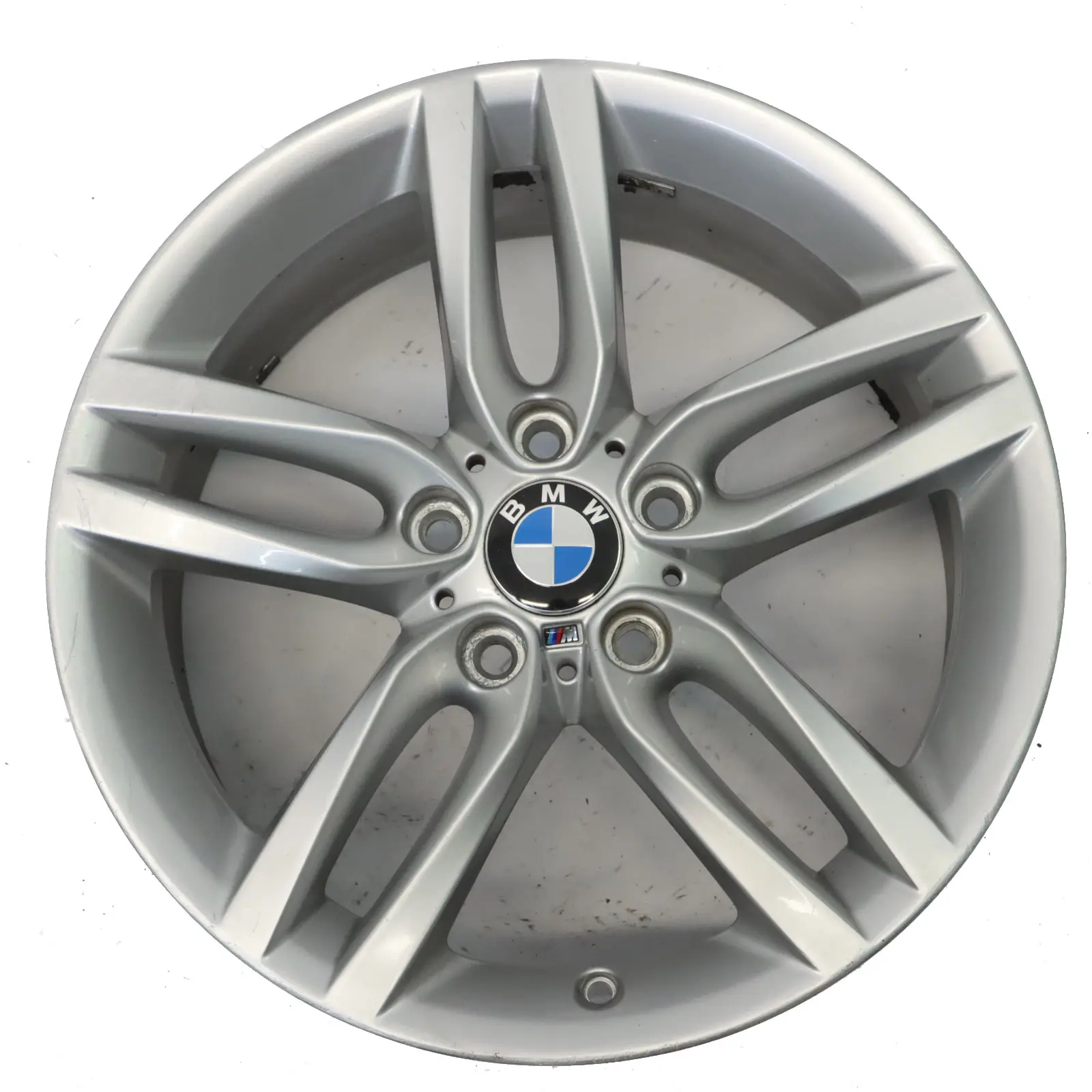 BMW F20 F21 Silver Alloy Wheel Rim 18" 7,5J ET:45 M Double Spoke 461 7846784