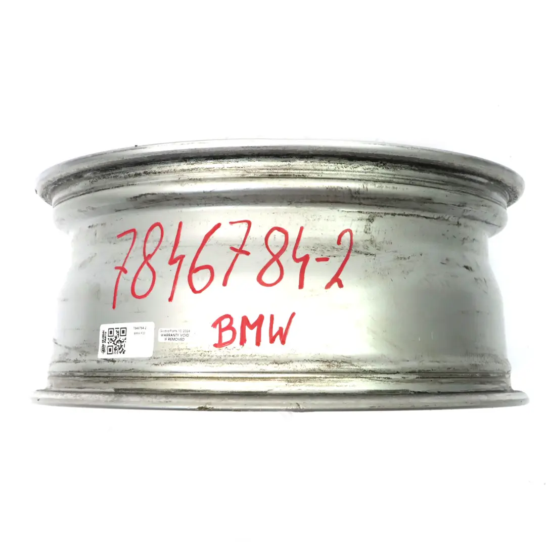 BMW F20 F21 Silver Alloy Wheel Rim 18" 7,5J ET:45 M Double Spoke 461 7846784