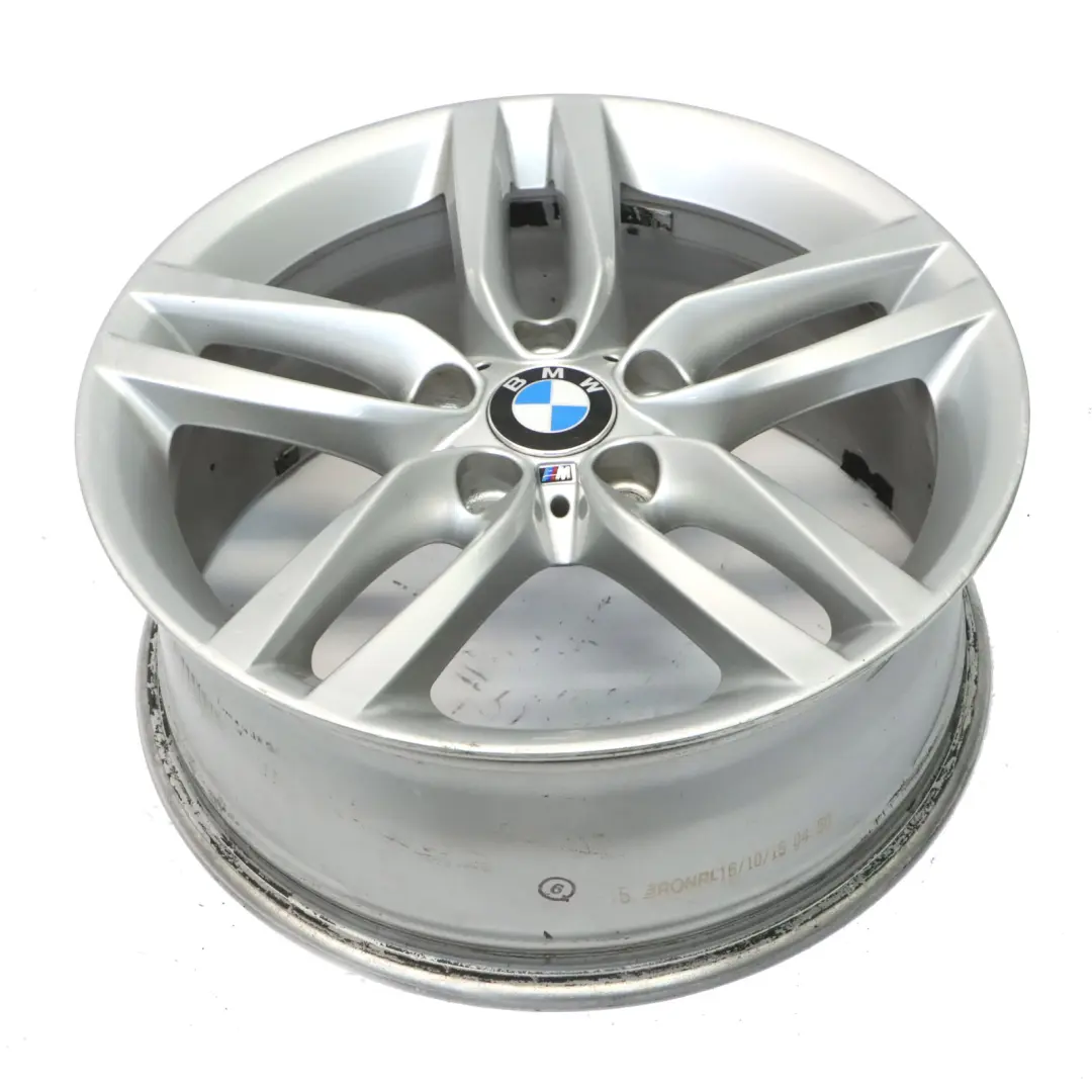 BMW F20 F21 Silver Alloy Wheel Rim 18" 7,5J ET:45 M Double Spoke 461 7846784