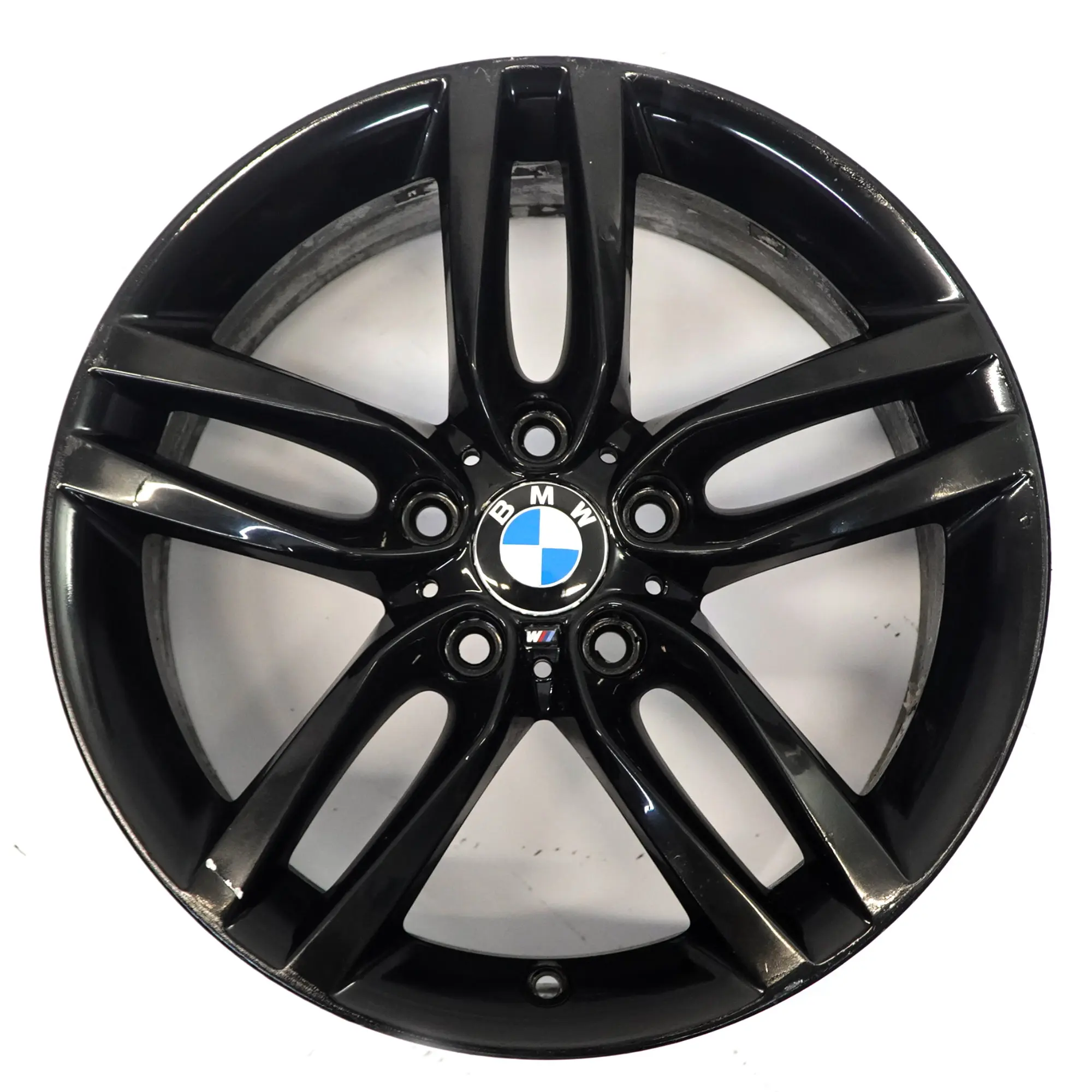 BMW F20 F21 Schwarz Alufelge Felge 18" 7,5J ET:45  M Doppelspeiche 461 7846784