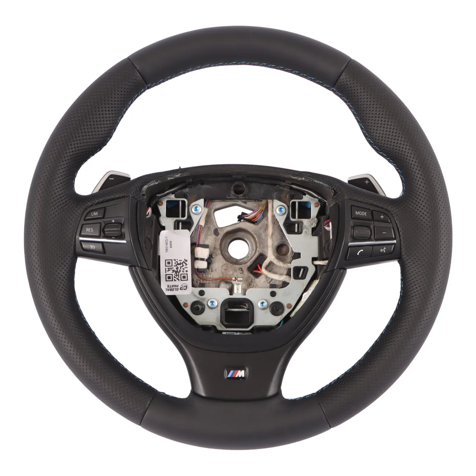 Steering Wheel BMW F01 F02 LCI NEW Black Leather M Sport Paddle Shift Vibro