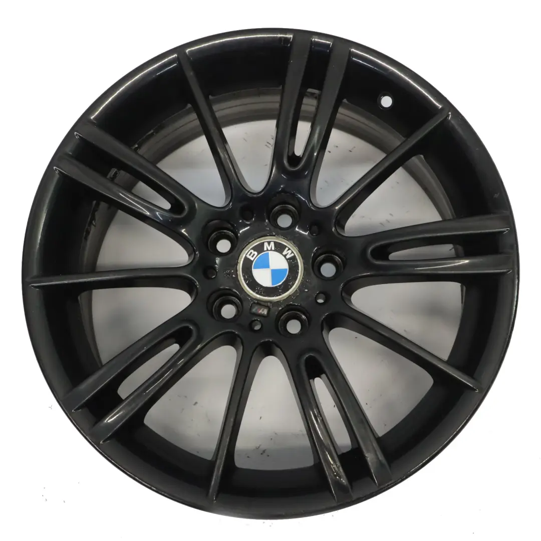 BMW E90 E91 E92 Llanta Trasera de Aluminio Negra 18 "Habla 193 8,5J ET:3 7