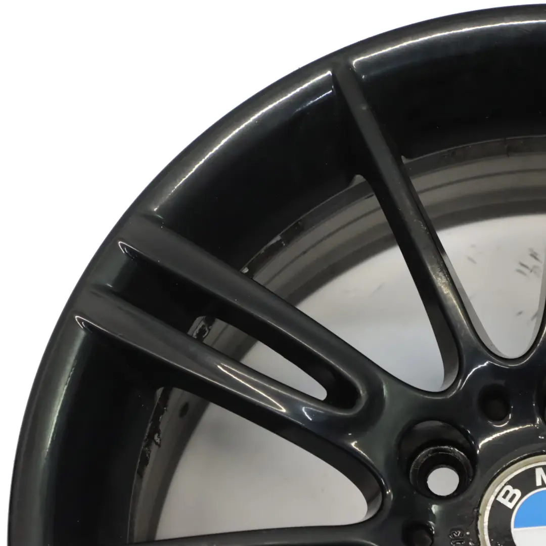 BMW E90 E91 E92 Llanta Trasera de Aluminio Negra 18 "Habla 193 8,5J ET:3 7