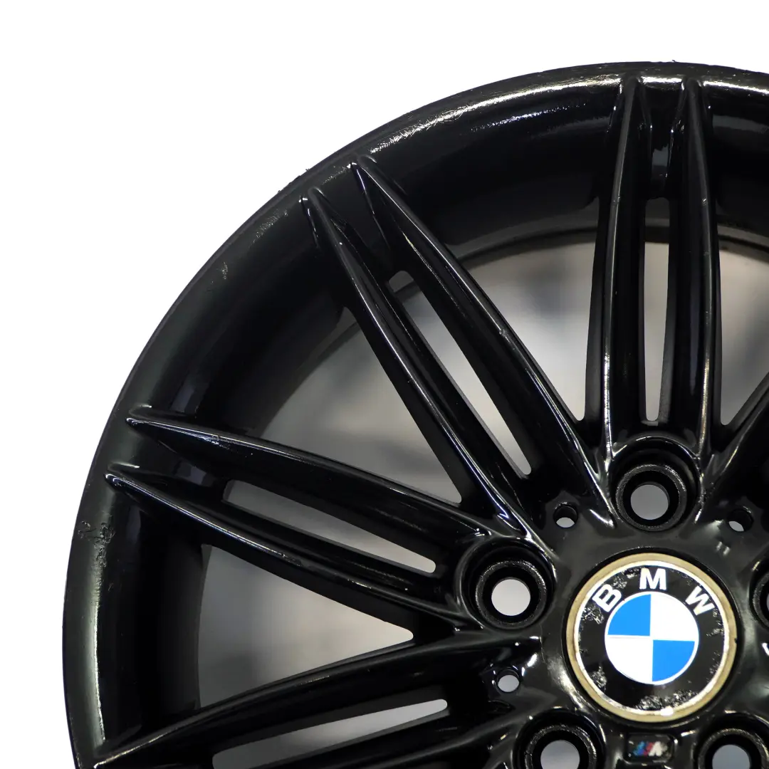 BMW E81 E87 E88 Llanta Trasera Aleación 17" 7,5J ET:47 M Doble Radio 207 8036938